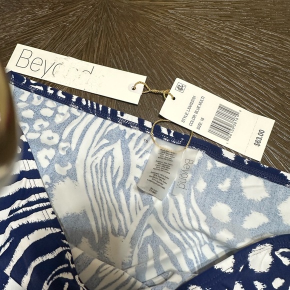 NWT‎ Beyond Control Women's Animal Haven High-Waist Tummy-Control Bikini
Bottoms - Picture 7 of 10